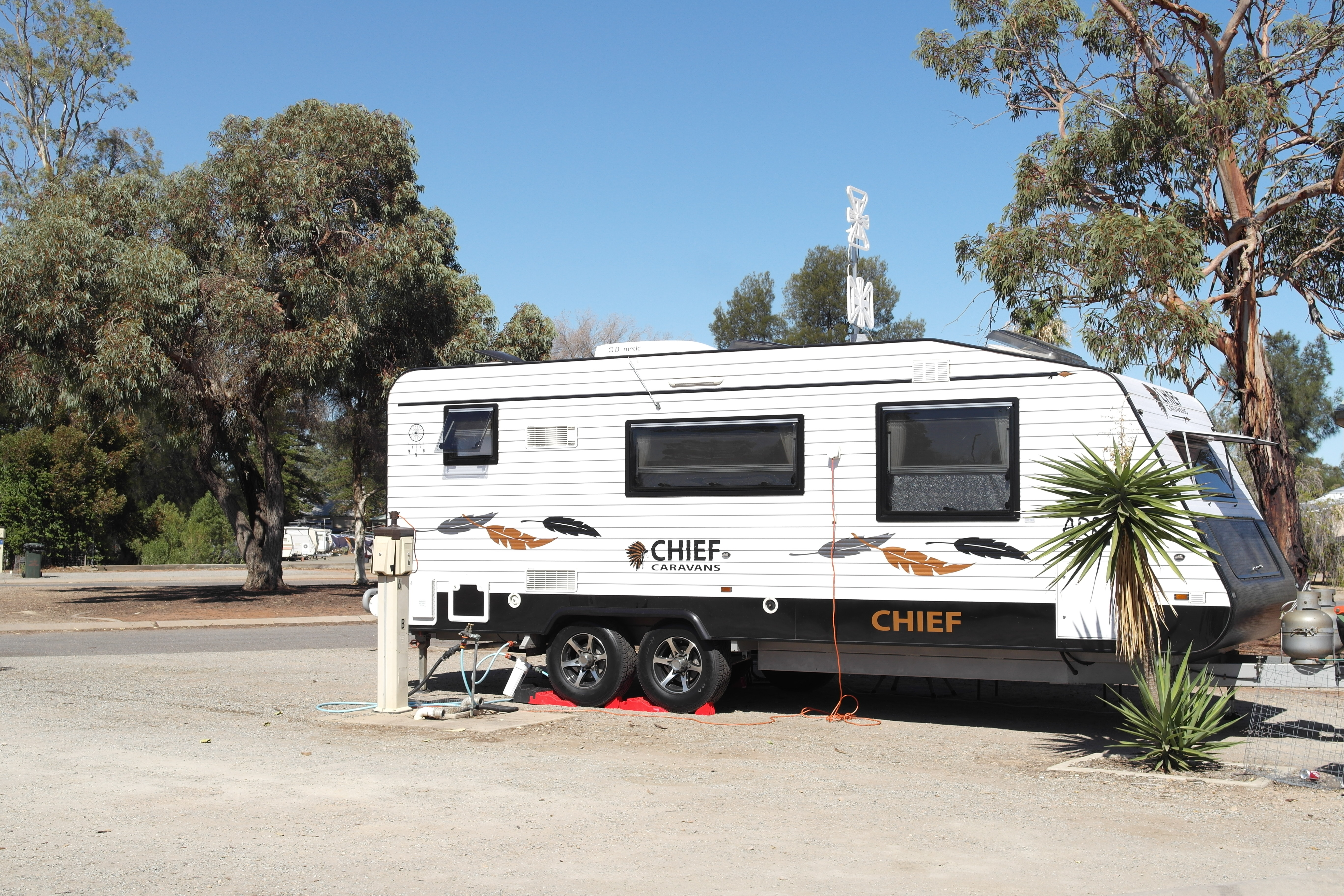 Powered Sites for Caravans and Camping